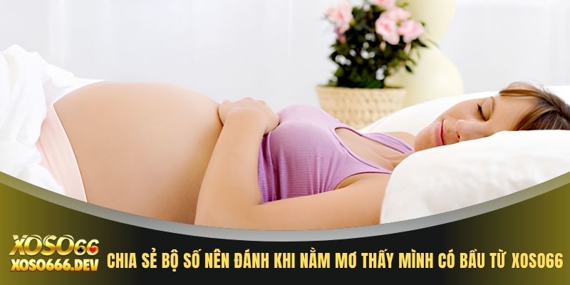 Nằm Mơ Thấy Mình Có Bầu Đánh Số Mấy Để Thắng Lớn Hiện Nay 4 Chia sẻ bộ lô đề nên đánh khi nằm mơ thấy mình có bầu từ XOSO66